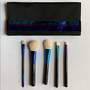 MAC travel makeup brushes